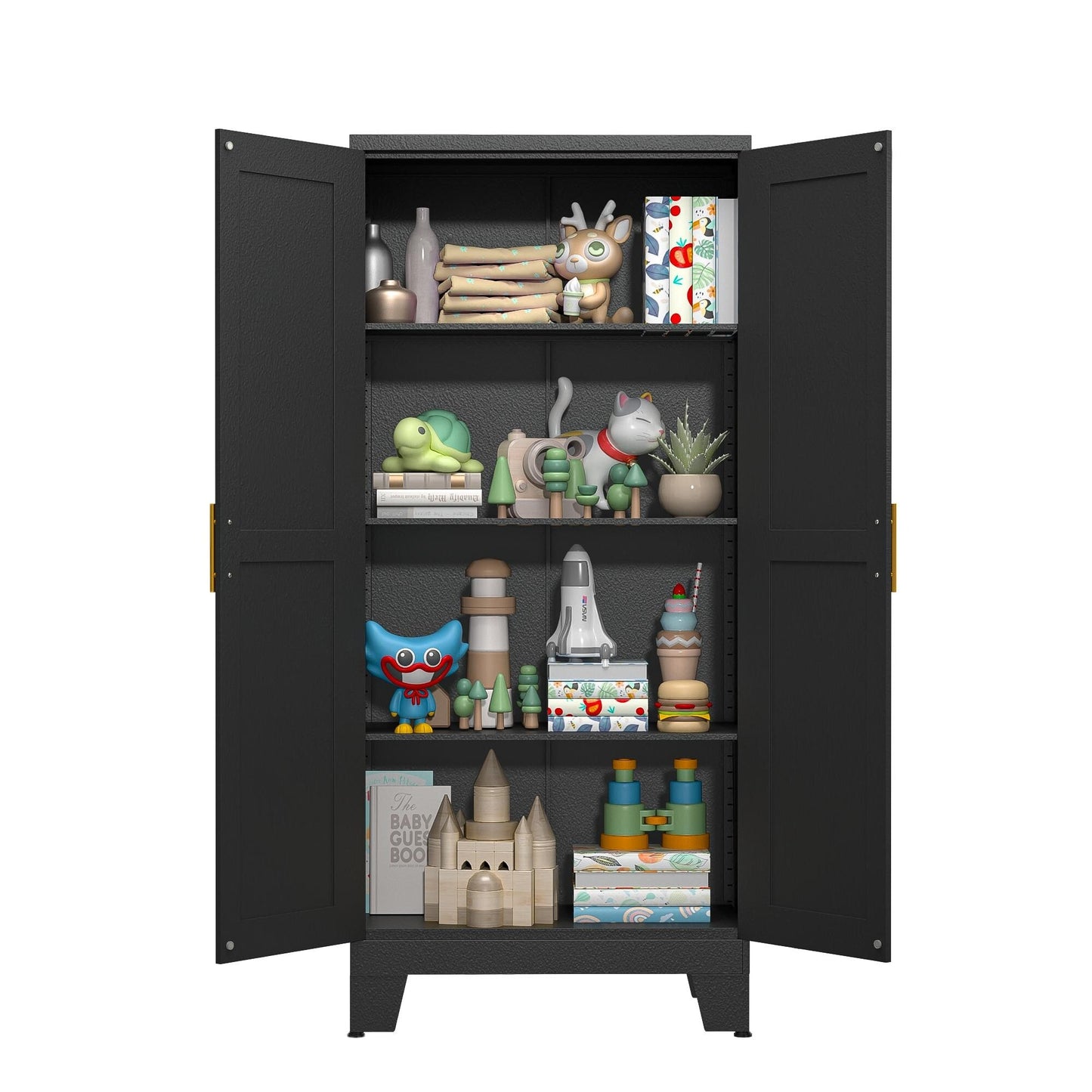 GEITIN Storage Cabinet with Adjustable Leveling Foot