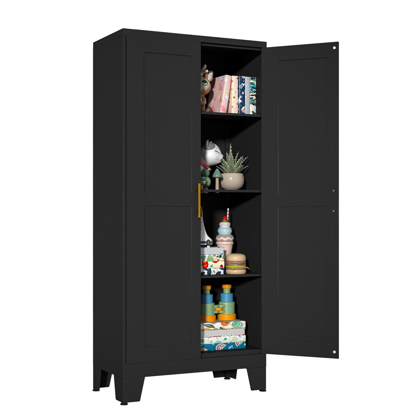 GEITIN Storage Cabinet with Adjustable Leveling Foot