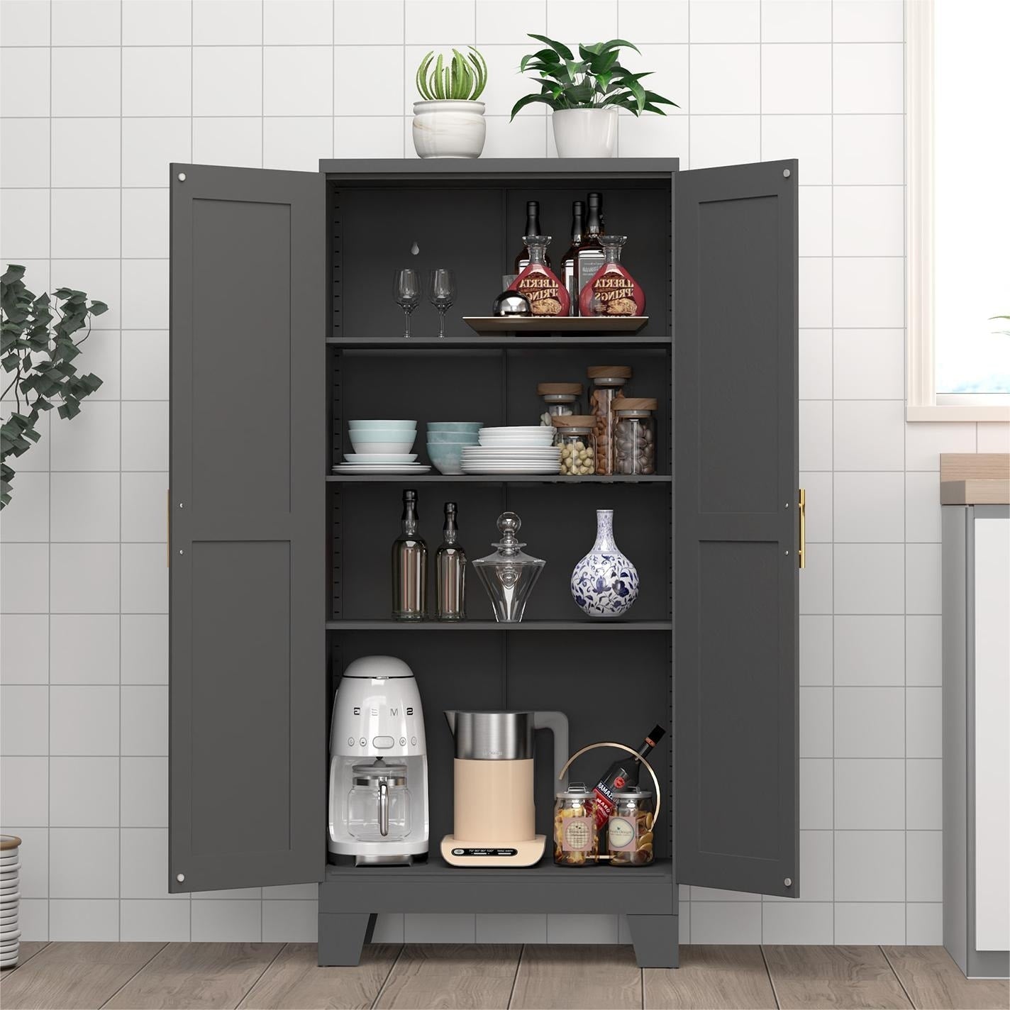 GEITIN Storage Cabinet with Adjustable Leveling Foot